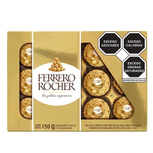 Chocolates Ferrero Rocher Box 12pz